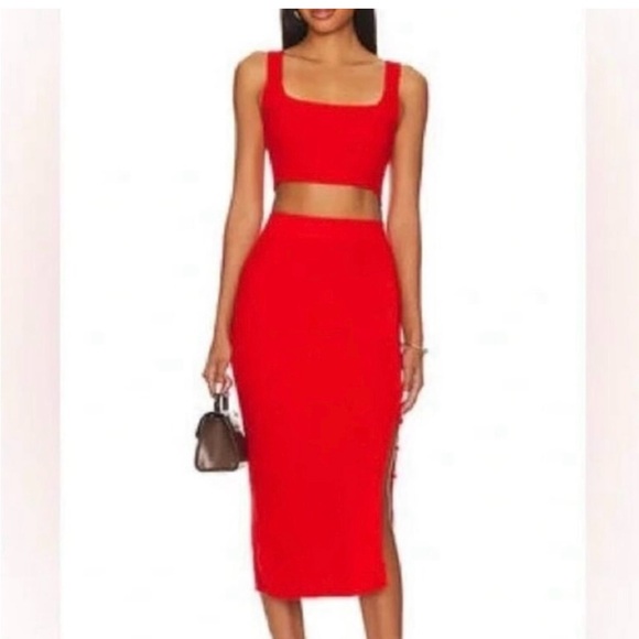 BNWT Revolve brand LITA by Ciara True Rib Crop Top various sizes MSRP $48 - Picture 7 of 7